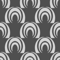 geometry seamless pattern. pattern of rounded objects. wallpaper, fabric vector