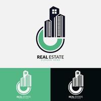 Vector letter S for real estate logo construction architecture building logo design template