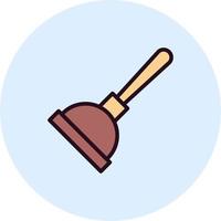 Plunger Vector Icon