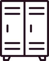 Locker Vector Icon