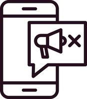 Ad Block Vector Icon