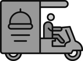 food delivery Vector Icon