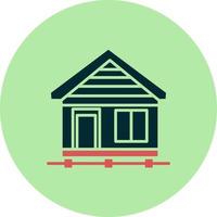 Bungalow Vector Icon