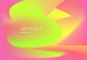 Bright abstract background graphic design yellow pink gradient color vector