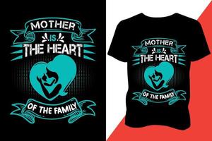 Mothers day print ready t shirt design vector