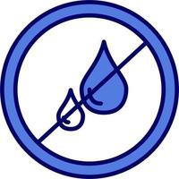 No liquids Vector Icon