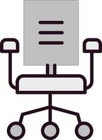 Office chair Vector Icon