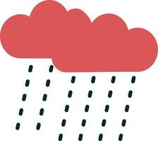 Rain Vector Icon