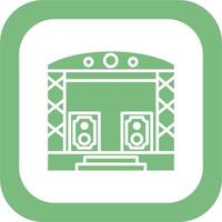 Stage Vector Icon