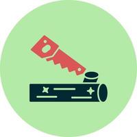 Sawing Vector Icon