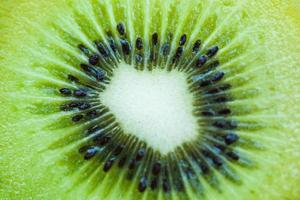 Close up of kiwi fruit texture slice kiwi background photo