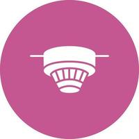 Smoke detector Vector Icon