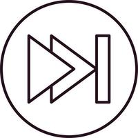 Next button Vector Icon
