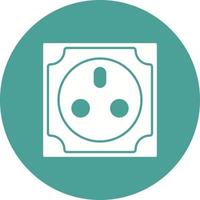 Power socket Vector Icon