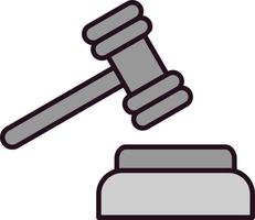 Gavel Vector Icon