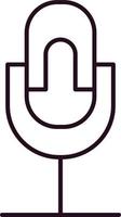 Microphone Vector Icon