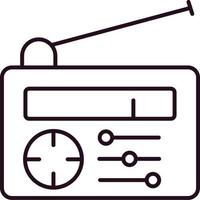 Radio Vector Icon