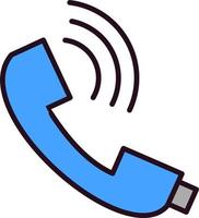 Phone call Vector Icon