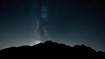 Milky Way With Mountains video