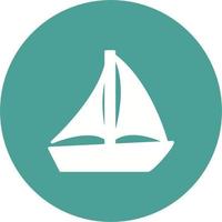 Sailboat Vector Icon