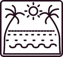 Sea Vector Icon