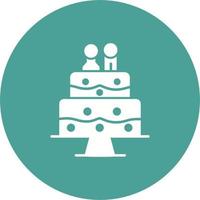 Wedding cake Vector Icon