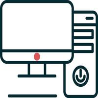 Computer Vector Icon