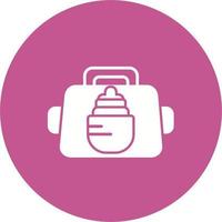 Baby bag Vector Icon