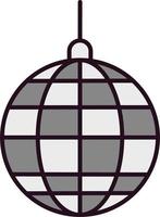 Disco ball Vector Icon