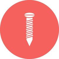 icono de vector de tornillo