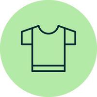 icono de vector de camiseta