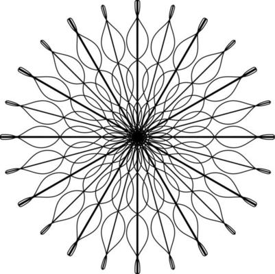 Vector Mandala art design, This has intricate pattern so you can create a unique and eye-catching design that is perfect for a variety of projects.