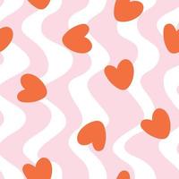 Love seamless pattern. Hearts seamless pattern. Love background. San valtines pattern vector