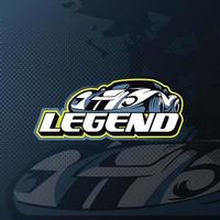 Legend logo for esport, sport, or game team mascot. vector