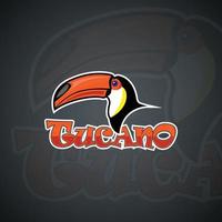 Toucan set template. Vector Graphics. EPS 10 vector graphics.