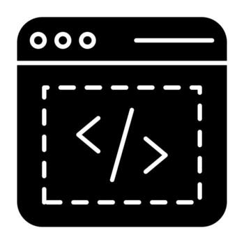Modern design icon of php programming vector