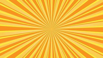 fondo de patrón de explosión de sol amarillo abstracto para elemento de diseño gráfico moderno. dibujos animados de rayos brillantes con colores para el fondo de pantalla del banner del sitio web y la decoración de la tarjeta de póster vector