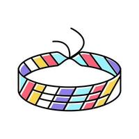 baubles jewellery color icon vector illustration