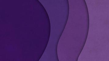 Abstract purple papercut style layers background photo