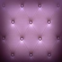 patrón de tapicería de asiento de cuero violeta oscuro foto