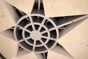 Dubai UAE 08 12 2022 . Architectural illustration. Fragments of the construction of buildings and structures. photo