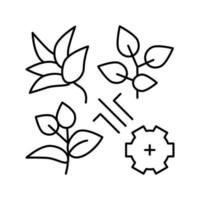 black tea line icon vector illustration