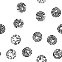 Game Progress Award And Medal vector seamless pattern