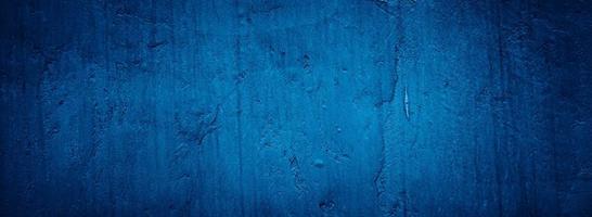 Fondo de pared de hormigón de cemento de textura azul abstracto foto