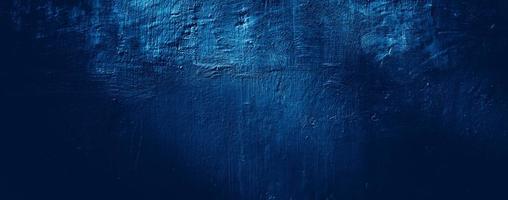 Fondo de pared de hormigón de cemento de textura azul abstracto foto