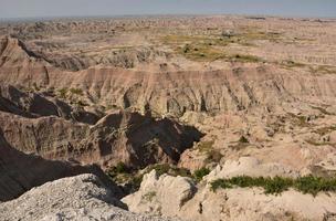 impresionante paisaje escénico de las tierras baldías de dakota del sur foto