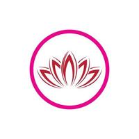 Beauty Vector lotus icon