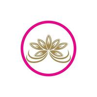 Beauty Vector lotus icon