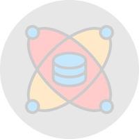 icono de vector de ciencia de datos