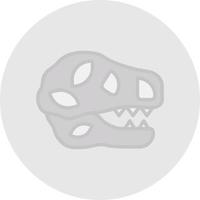 Tyrannosaurus Vector Icon